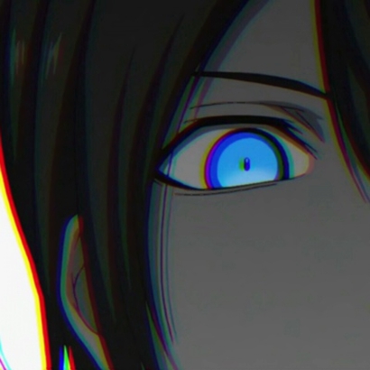动漫男生眼睛头像 酷帅小众二次元男生眼部头像图片 男生头像 第11张