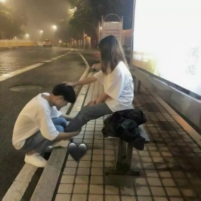 真人潮流情侣头像两张一对合集 情侣头像 第6张 真人潮流情侣头像两张一对合集 情侣头像 第6张
