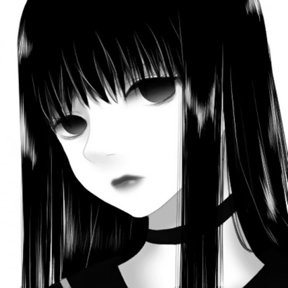 黑白丧系动漫女生头像|高冷氛围感丧感二次元女头合集 女生头像 第6张 黑白丧系动漫女生头像|高冷氛围感丧感二次元女头合集 女生头像 第6张