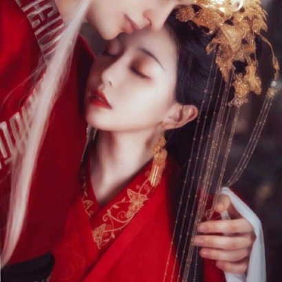 红衣情侣头像一对两张合集 情侣头像 第7张 红衣情侣头像一对两张合集 情侣头像 第7张