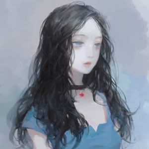 氛围感手绘女生头像 高级唯美有气质单人女 女生头像 第3张