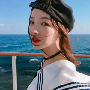 女生真人蓝色海边头像 女生头像 第13张 女生真人蓝色海边头像 女生头像 第13张