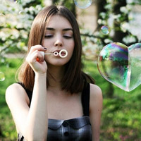 女生吹泡泡头像唯美 女生头像 第5张 女生吹泡泡头像唯美 女生头像 第5张