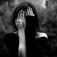 女生简单黑白头像 女生头像 第4张 女生简单黑白头像 女生头像 第4张