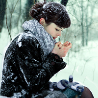 下雪天女生头像唯美|氛围感冬日雪景女生头像合集 女生头像 第4张 下雪天女生头像唯美|氛围感冬日雪景女生头像合集 女生头像 第4张