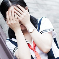 qq头像校服女生 温柔治愈校园风女生 女生头像 第28张