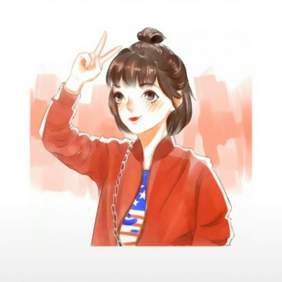 霸气的手绘女生头像 女生头像 第2张