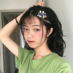 潮流绿色头像女生专用 简约酷感绿色系女 女生头像 第9张 潮流绿色头像女生专用 简约酷感绿色系女 女生头像 第9张