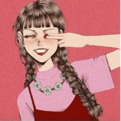 霸气的手绘女生头像 女生头像 第5张