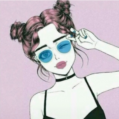 霸气的手绘女生头像 女生头像 第7张