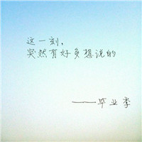 毕业季群头像带字 文字头像 第2张 毕业季群头像带字 文字头像 第2张