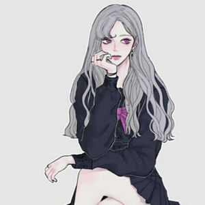 手绘素描现代高冷美女 女生头像 第4张 手绘素描现代高冷美女 女生头像 第4张
