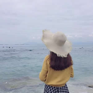 绝美!女生海边看海背影头像大全 女生头像 第7张 绝美!女生海边看海背影头像大全 女生头像 第7张