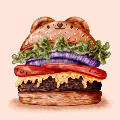 个性唯美甜品插画头像，美食诱惑挡不住！ 其它头像 第9张
