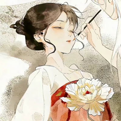 男生给女生画唇的动漫古风情头来袭🥰 情侣头像 第1张 男生给女生画唇的动漫古风情头来袭🥰 情侣头像 第1张