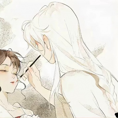 男生给女生画唇的动漫古风情头来袭🥰 情侣头像 第2张 男生给女生画唇的动漫古风情头来袭🥰 情侣头像 第2张