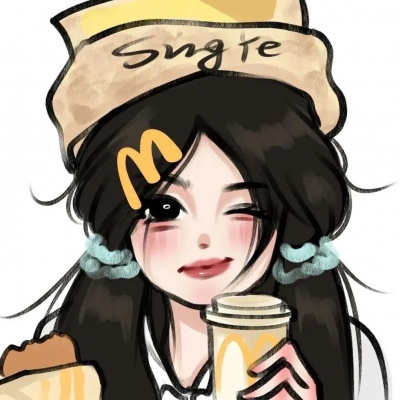 可爱手绘卡通女生头像|萌系少女心