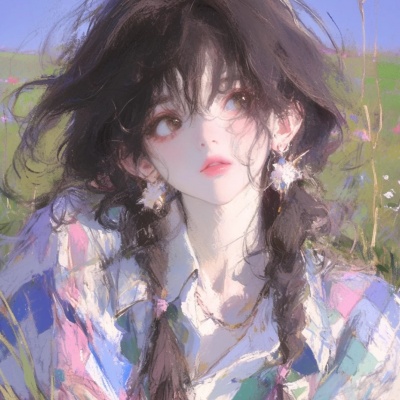 绝了!动漫油画系自由感女头推荐 女生头像 第6张 绝了!动漫油画系自由感女头推荐 女生头像 第6张