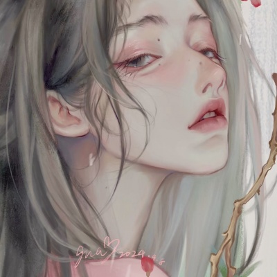 被惊艳到！手绘意境女生头像来袭 女生头像 第9张
