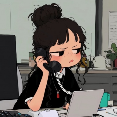女生可爱手绘漫画打工人日常工作头像分享 女生头像 第2张 女生可爱手绘漫画打工人日常工作头像分享 女生头像 第2张