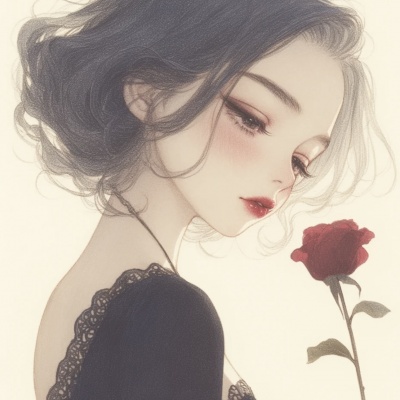 被这组手绘唯美惊艳女生头像美哭 女生头像 第10张 被这组手绘唯美惊艳女生头像美哭 女生头像 第10张
