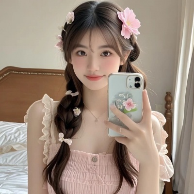 清新唯美一男一女高清简约情侣头像，满满的氛围感 情侣头像 第7张