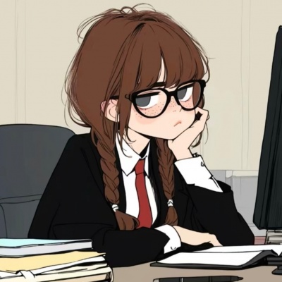 女生可爱手绘漫画打工人日常工作头像分享 女生头像 第10张 女生可爱手绘漫画打工人日常工作头像分享 女生头像 第10张