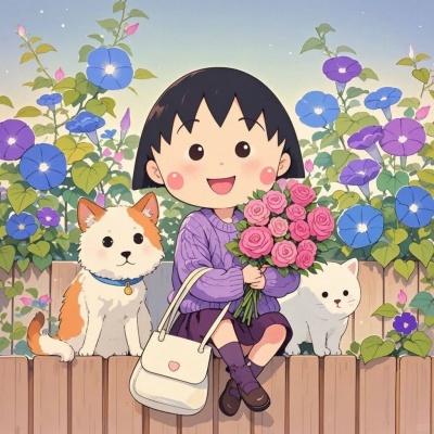 萌化啦！可爱治愈梦幻卡通女生头像精选 女生头像 第2张