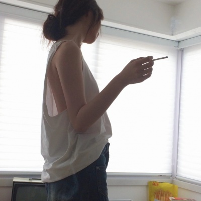 被这些开心真人女生头像图片美到啦！ 女生头像 第7张