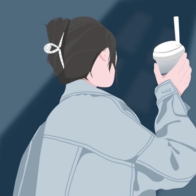 情侣头像手绘背影一男一女,简约又浪漫 情侣头像 第9张 情侣头像手绘背影一男一女,简约又浪漫 情侣头像 第9张