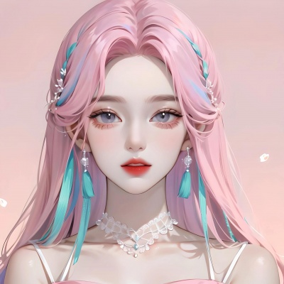 粉色控必看!超绝动漫高清女生头像来袭