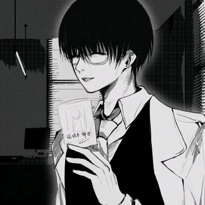 超有品味的黑白动漫男生头像分享 男生头像 第6张 超有品味的黑白动漫男生头像分享 男生头像 第6张