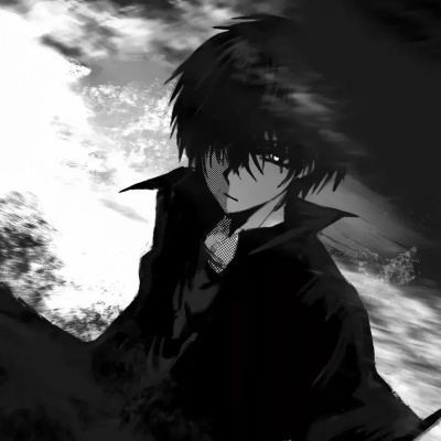 2025热门黑白动漫男头推荐 男生头像 第6张