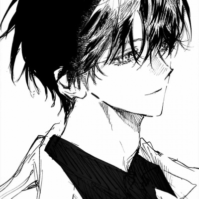 2025超火黑白动漫男生头像合集 男生头像 第1张 2025超火黑白动漫男生头像合集 男生头像 第1张