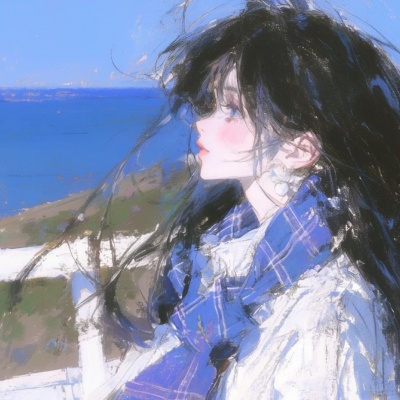 动漫松弛感手绘女头,美到犯规 女生头像 第2张 动漫松弛感手绘女头,美到犯规 女生头像 第2张