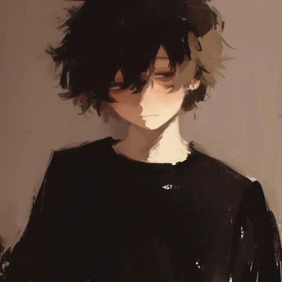 超有氛围感的小众手绘漫画男生头像|低调高级不撞款 男生头像 第9张 超有氛围感的小众手绘漫画男生头像|低调高级不撞款 男生头像 第9张