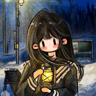 超萌来袭！温暖可爱手绘女生头像分享 女生头像 第3张