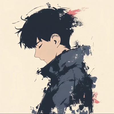 超有氛围感的小众手绘漫画男生头像|低调高级不撞款 男生头像 第4张 超有氛围感的小众手绘漫画男生头像|低调高级不撞款 男生头像 第4张