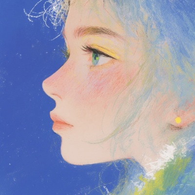 绝美!手绘唯美蓝色女生头像推荐 女生头像 第2张 绝美!手绘唯美蓝色女生头像推荐 女生头像 第2张