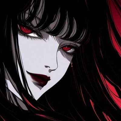 冷酷动漫女生头像合集|高冷御姐 / 暗黑系二次元美少女 女生头像 第8张 冷酷动漫女生头像合集|高冷御姐 / 暗黑系二次元美少女 女生头像 第8张