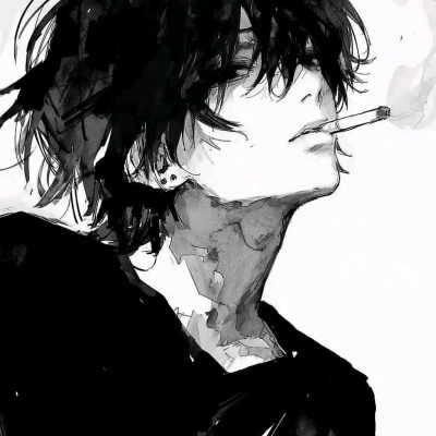 超酷黑白小众动漫男头来袭 男生头像 第6张 超酷黑白小众动漫男头来袭 男生头像 第6张