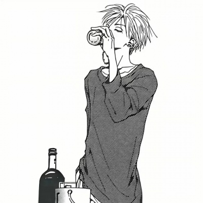2025超火黑白动漫男生头像合集 男生头像 第3张 2025超火黑白动漫男生头像合集 男生头像 第3张