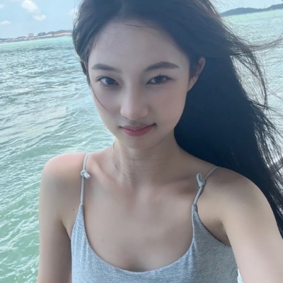 被蓝色系清新女头狠狠拿捏住了 女生头像 第3张