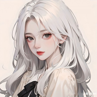超绝！AI女生卡通头像来袭 女生头像 第3张
