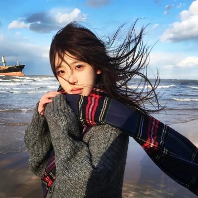 绝美ins风蓝色系女头推荐 女生头像 第4张 绝美ins风蓝色系女头推荐 女生头像 第4张