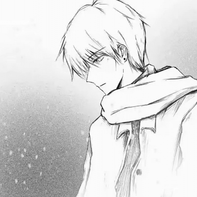 黑白动漫男头像冷酷霸气,生人勿近 男生头像 第1张 黑白动漫男头像冷酷霸气,生人勿近 男生头像 第1张