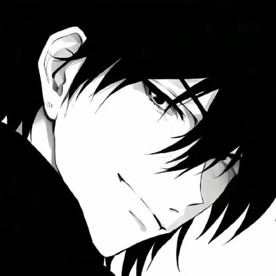 动漫男头黑白冷酷,帅炸了 男生头像 第9张 动漫男头黑白冷酷,帅炸了 男生头像 第9张