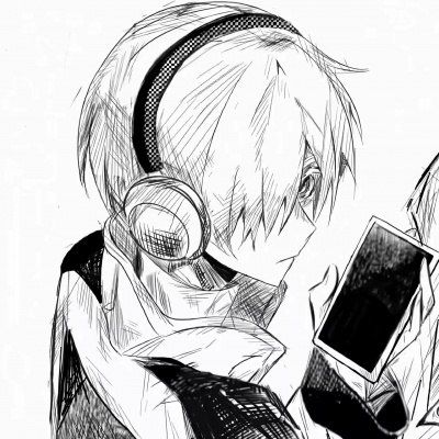黑白动漫男头像冷酷霸气,生人勿近 男生头像 第3张 黑白动漫男头像冷酷霸气,生人勿近 男生头像 第3张
