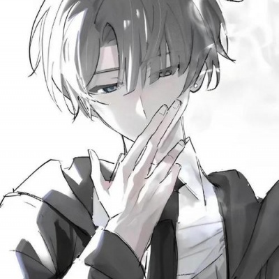 被狠狠拿捏住的黑白色高级感动漫男生头像 男生头像 第8张 被狠狠拿捏住的黑白色高级感动漫男生头像 男生头像 第8张
