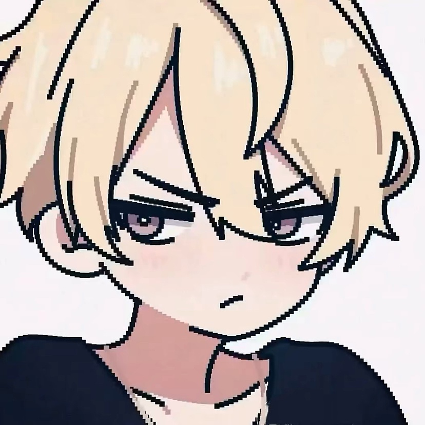 超绝的像素动漫男头 男生头像 第2张